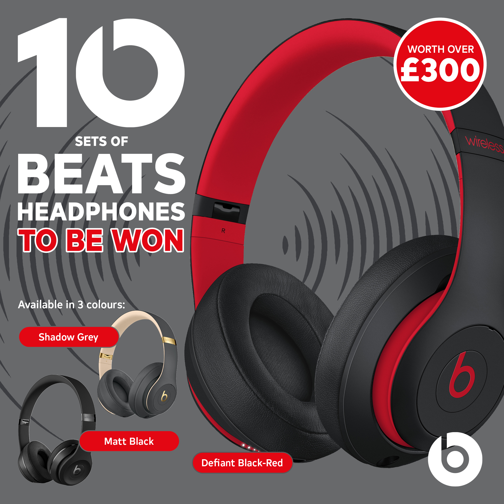 E: 31/08 Win A Set Of Beats Headphones In A Colour Of Your Choice ...